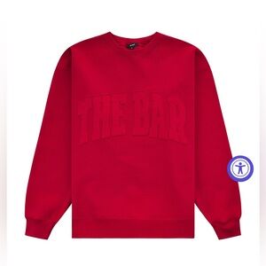 The Bar - Heritage Ruby Crewneck Sweater